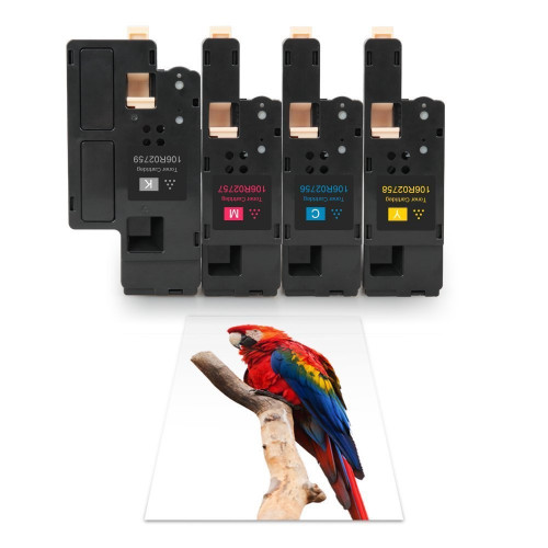 Compatible Xerox Phaser 106R02759 Color 4 set Toner Cartridge (Black, Cyan, Magenta, Yellow)